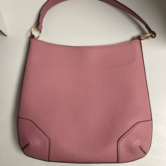 NINE WEST, small pink purse, 11X4X10, 7” strap, zipper closure - Picture 4 of 14